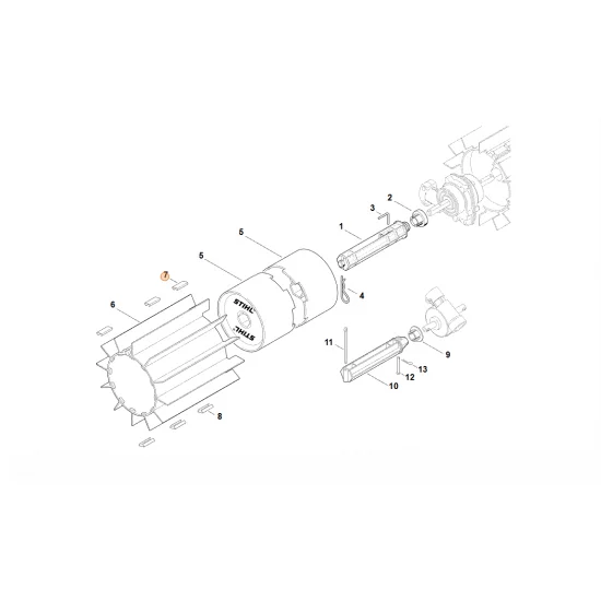 STIHL  Klamra 4602 732 0900